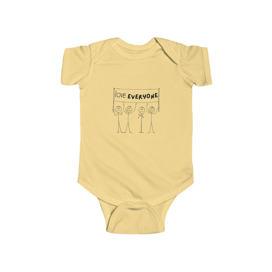 "Love Everyone" Onsie! Cute Family Gathering, Baby Shower Gift, Sweet Baby Outfit, New Parent Celebration, Adorable Infant Wear