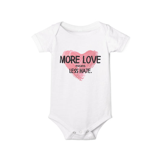 More Love Infant Jersey Onsie - More Love!