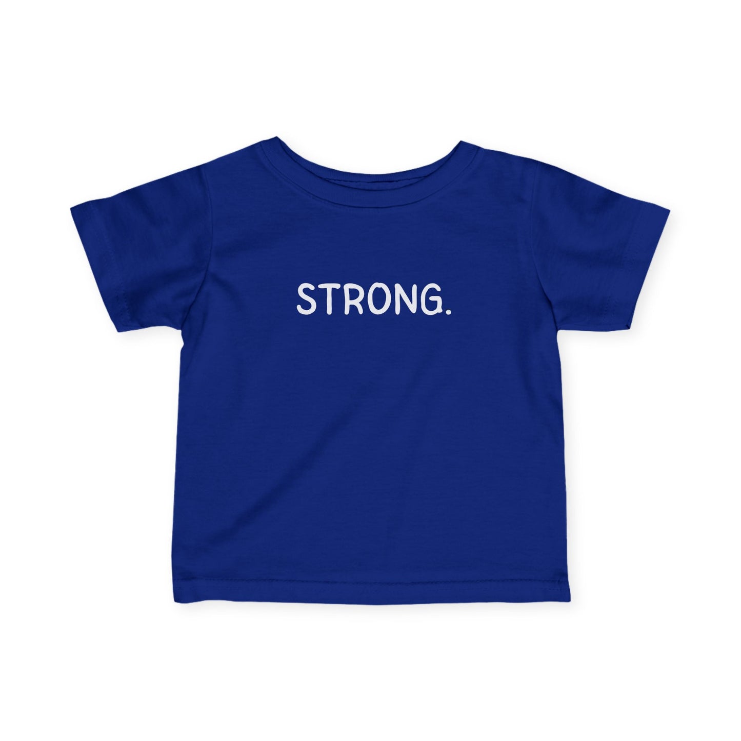 "STRONG." Baby Shirt | Minimalist Empowerment Baby Gift
