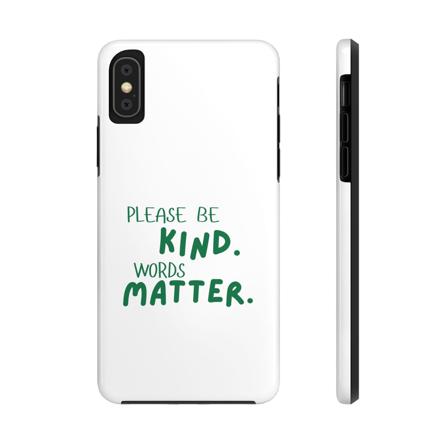 Kindness Matters Phone Case - Tough Phone Cases for Supportive Souls, Gift for Friends, Motivational, Kindness Message, Teacher Gift, [...]
