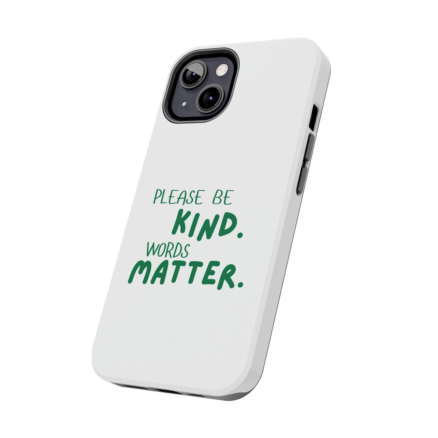 Kindness Matters Phone Case - Tough Phone Cases for Supportive Souls, Gift for Friends, Motivational, Kindness Message, Teacher Gift, [...]