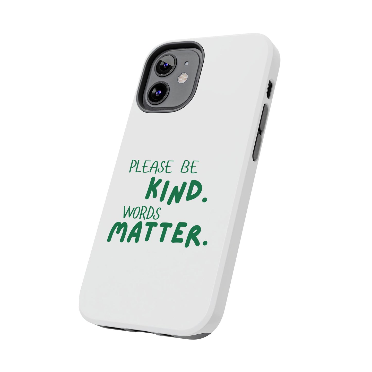 Kindness Matters Phone Case - Tough Phone Cases for Supportive Souls, Gift for Friends, Motivational, Kindness Message, Teacher Gift, [...]