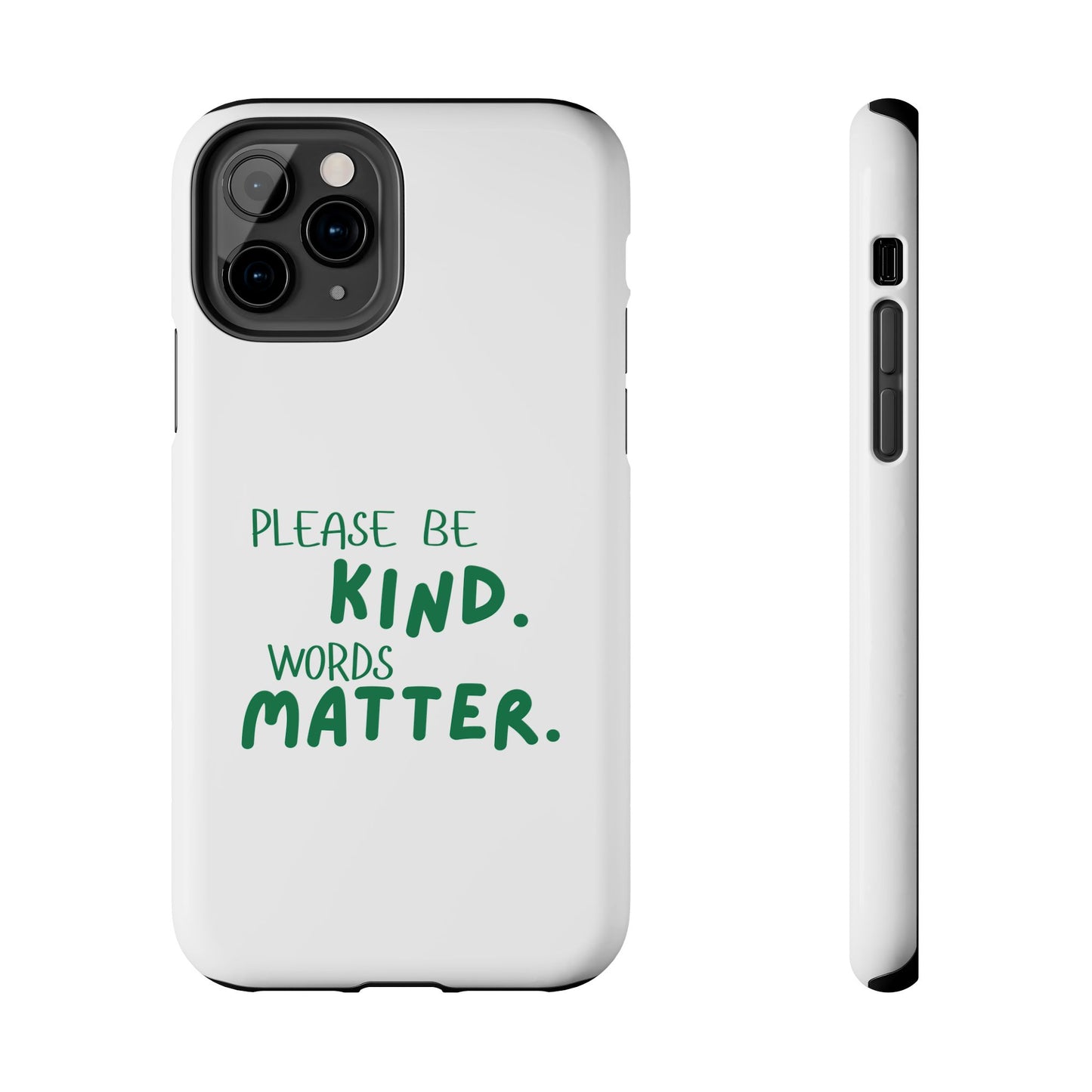 Kindness Matters Phone Case - Tough Phone Cases for Supportive Souls, Gift for Friends, Motivational, Kindness Message, Teacher Gift, [...]