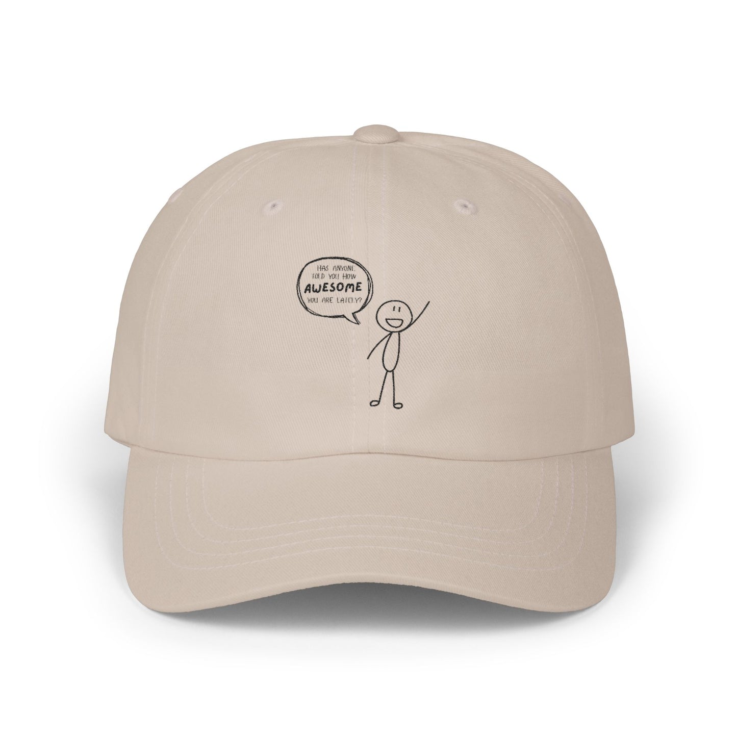 “You Are Awesome” Embroidered Dad Cap