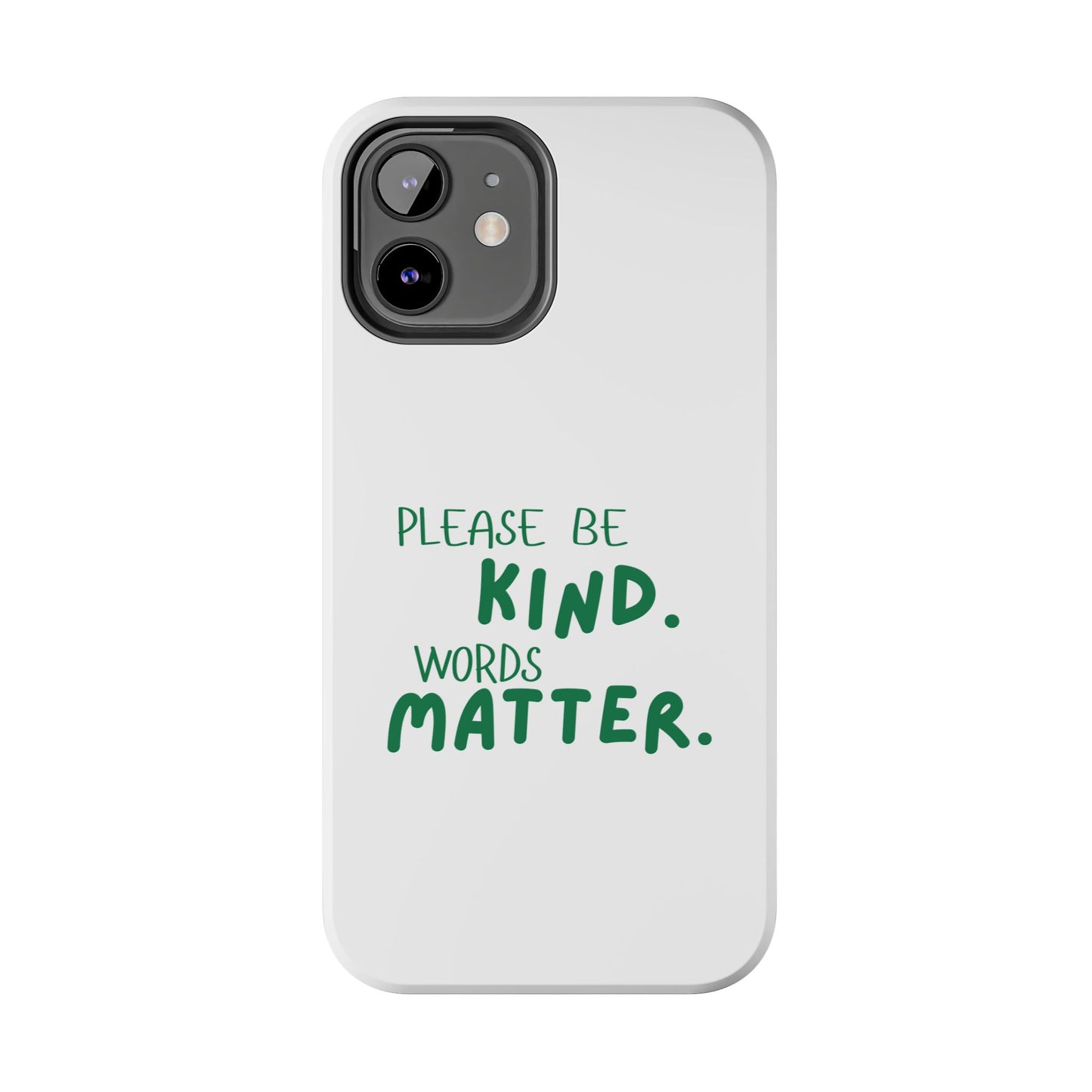 Kindness Matters Phone Case - Tough Phone Cases for Supportive Souls, Gift for Friends, Motivational, Kindness Message, Teacher Gift, [...]