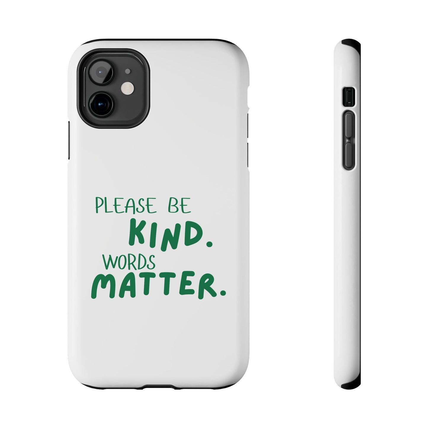 Kindness Matters Phone Case - Tough Phone Cases for Supportive Souls, Gift for Friends, Motivational, Kindness Message, Teacher Gift, [...]