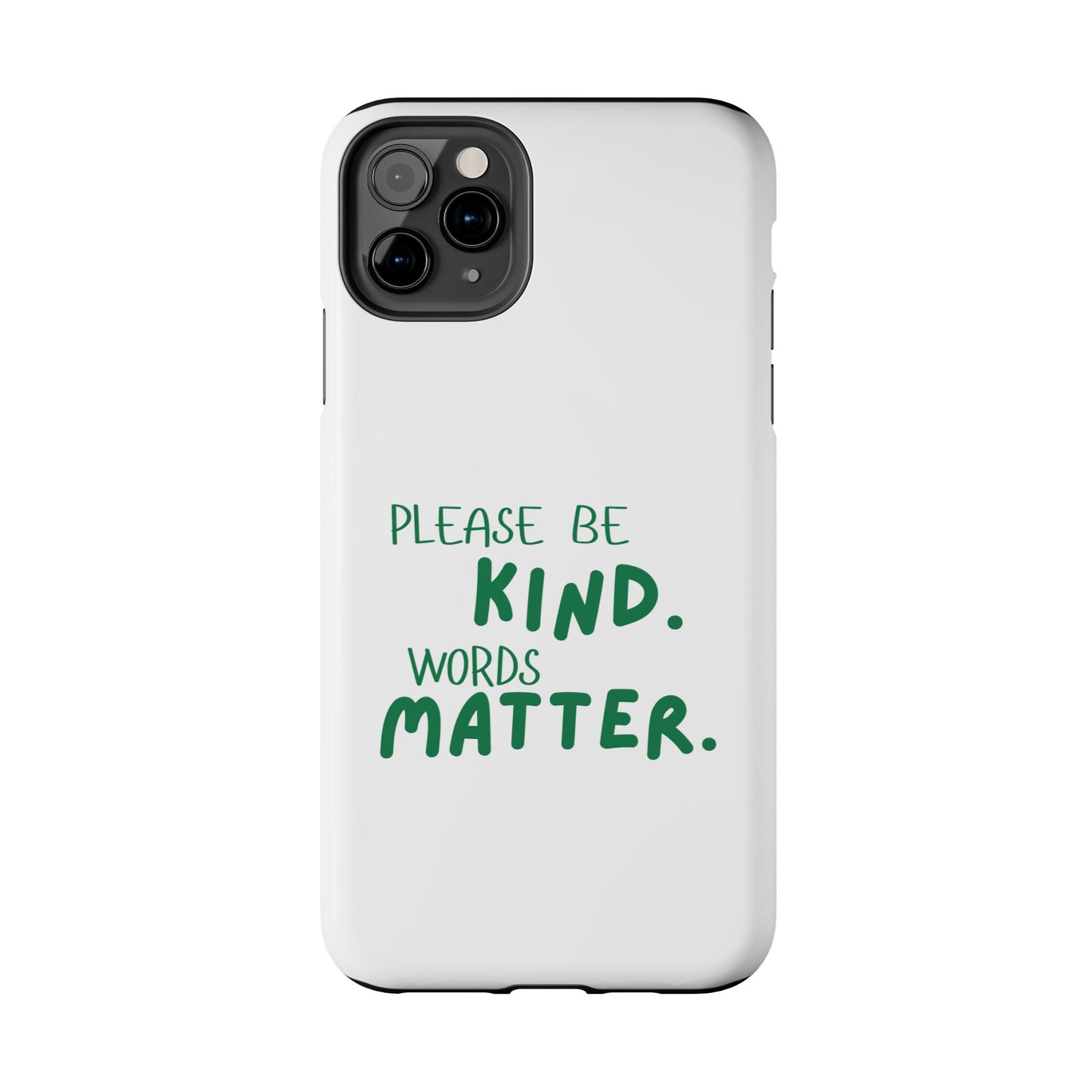 Kindness Matters Phone Case - Tough Phone Cases for Supportive Souls, Gift for Friends, Motivational, Kindness Message, Teacher Gift, [...]