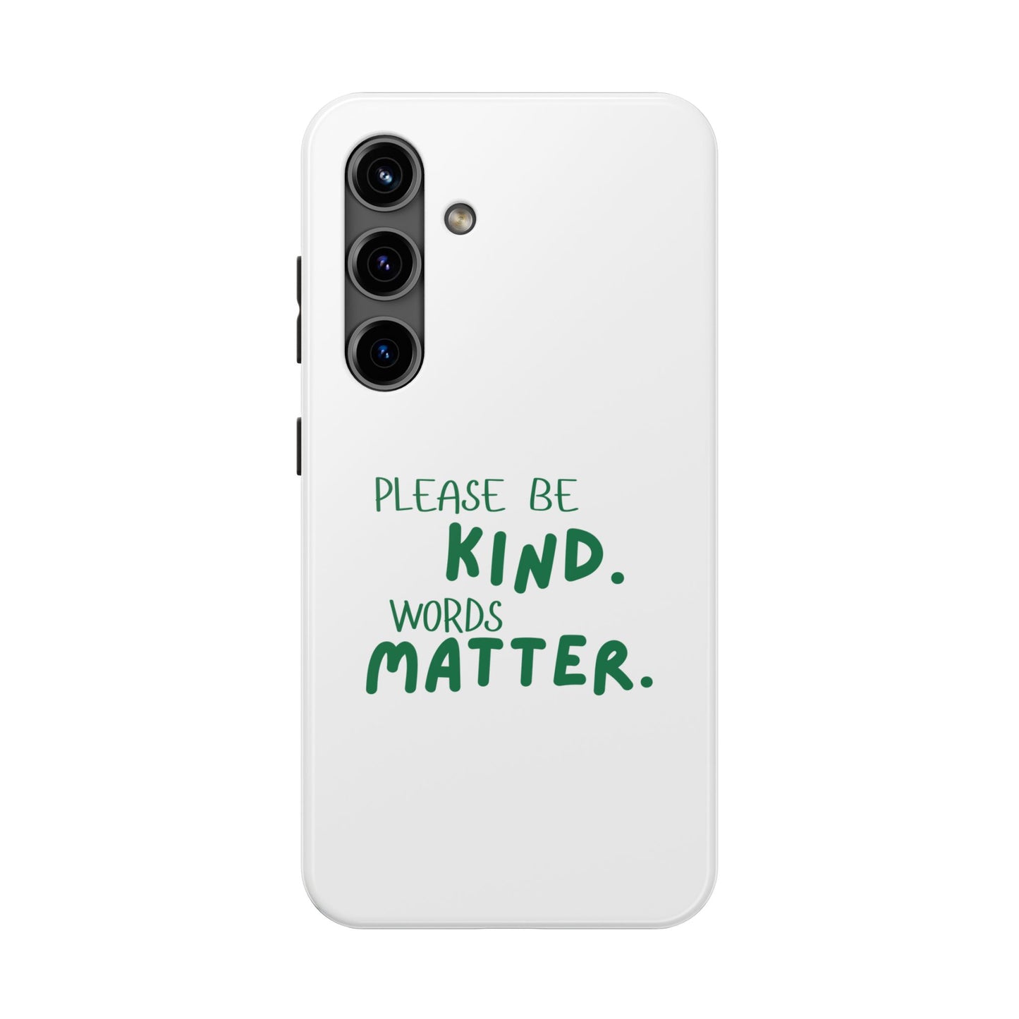 Kindness Matters Phone Case - Tough Phone Cases for Supportive Souls, Gift for Friends, Motivational, Kindness Message, Teacher Gift, [...]