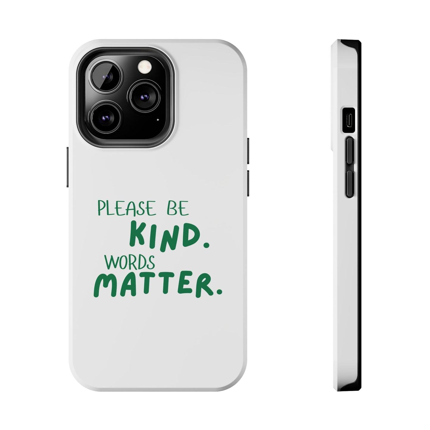 Kindness Matters Phone Case - Tough Phone Cases for Supportive Souls, Gift for Friends, Motivational, Kindness Message, Teacher Gift, [...]