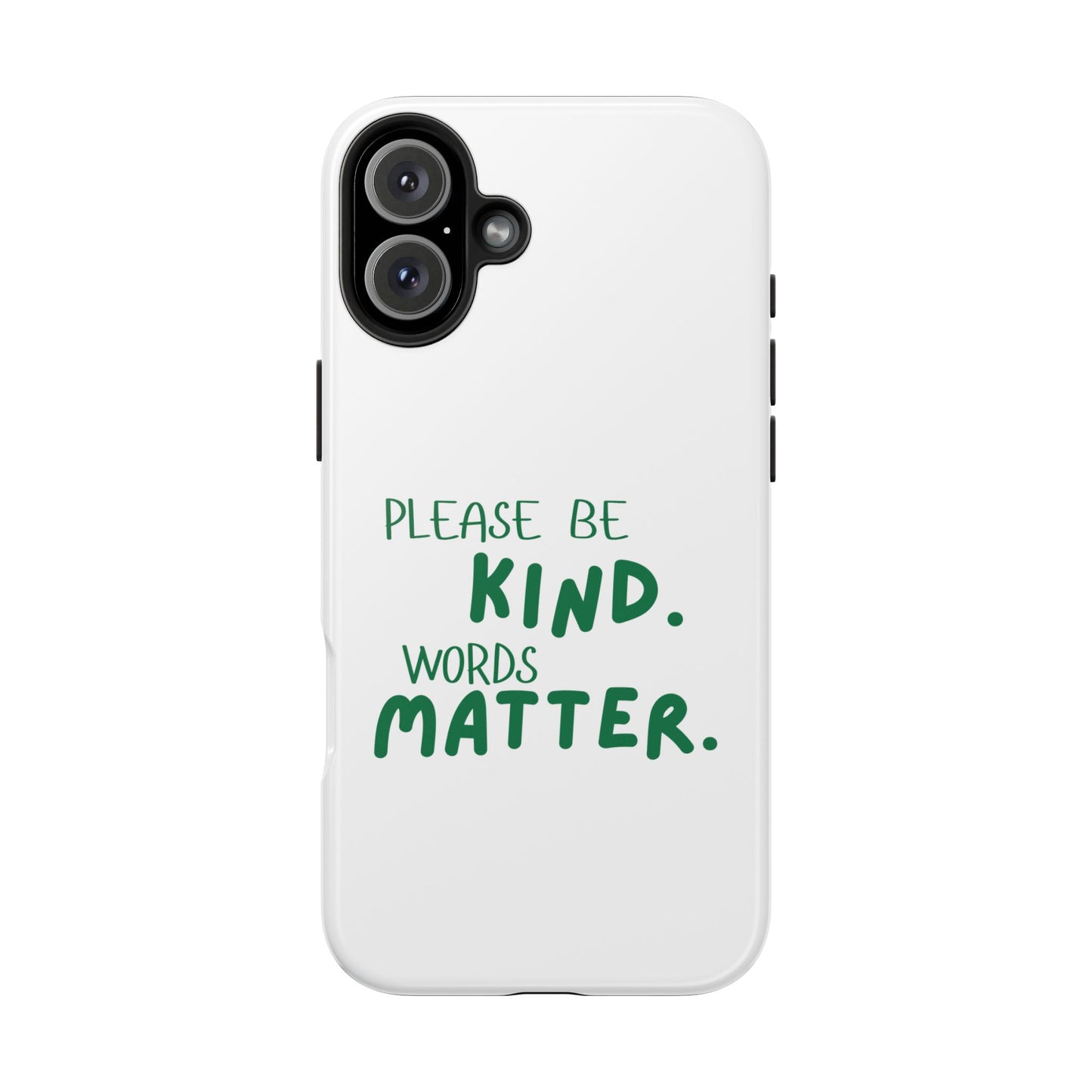 Kindness Matters Phone Case - Tough Phone Cases for Supportive Souls, Gift for Friends, Motivational, Kindness Message, Teacher Gift, [...]