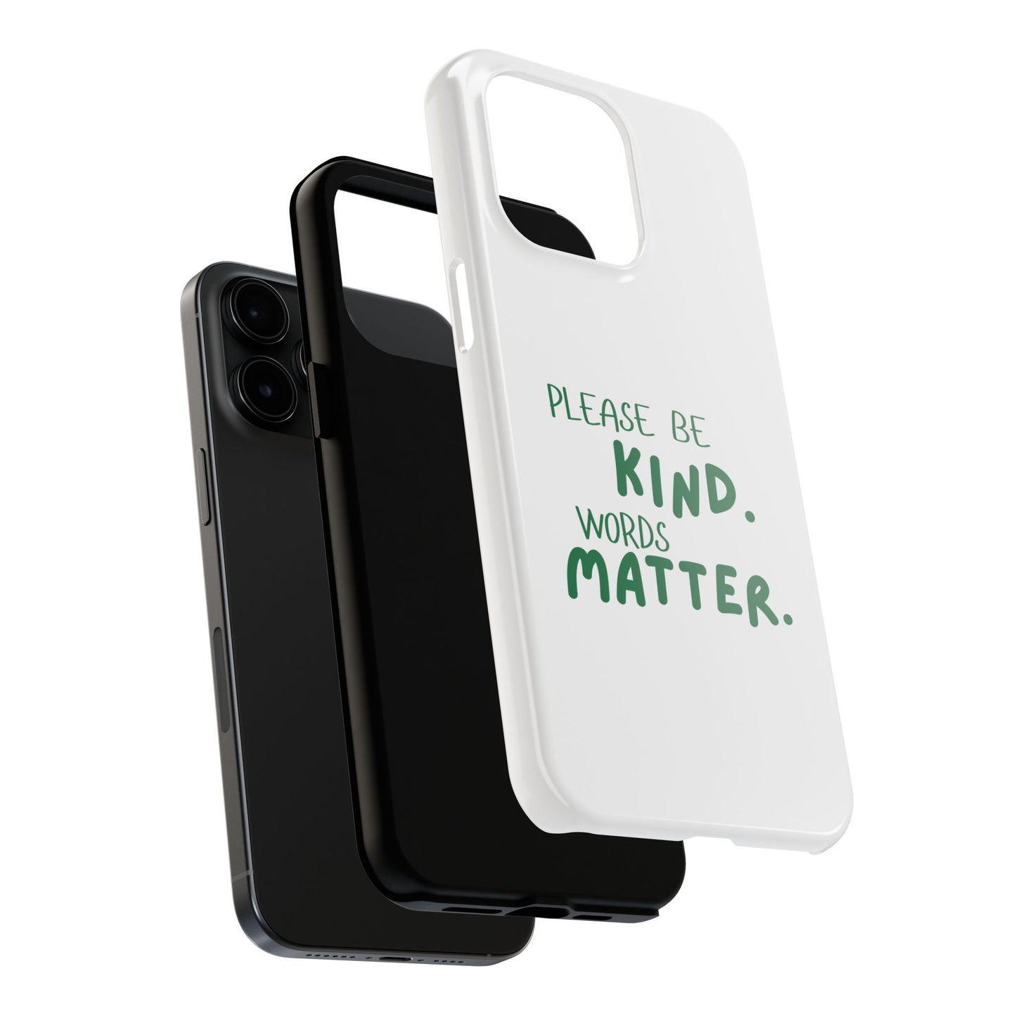 Kindness Matters Phone Case - Tough Phone Cases for Supportive Souls, Gift for Friends, Motivational, Kindness Message, Teacher Gift, [...]