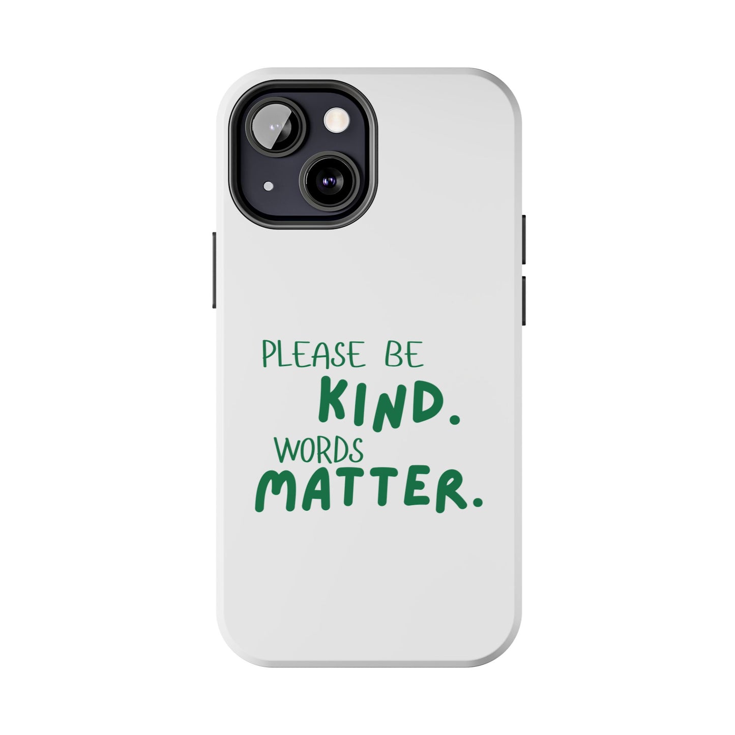 Kindness Matters Phone Case - Tough Phone Cases for Supportive Souls, Gift for Friends, Motivational, Kindness Message, Teacher Gift, [...]