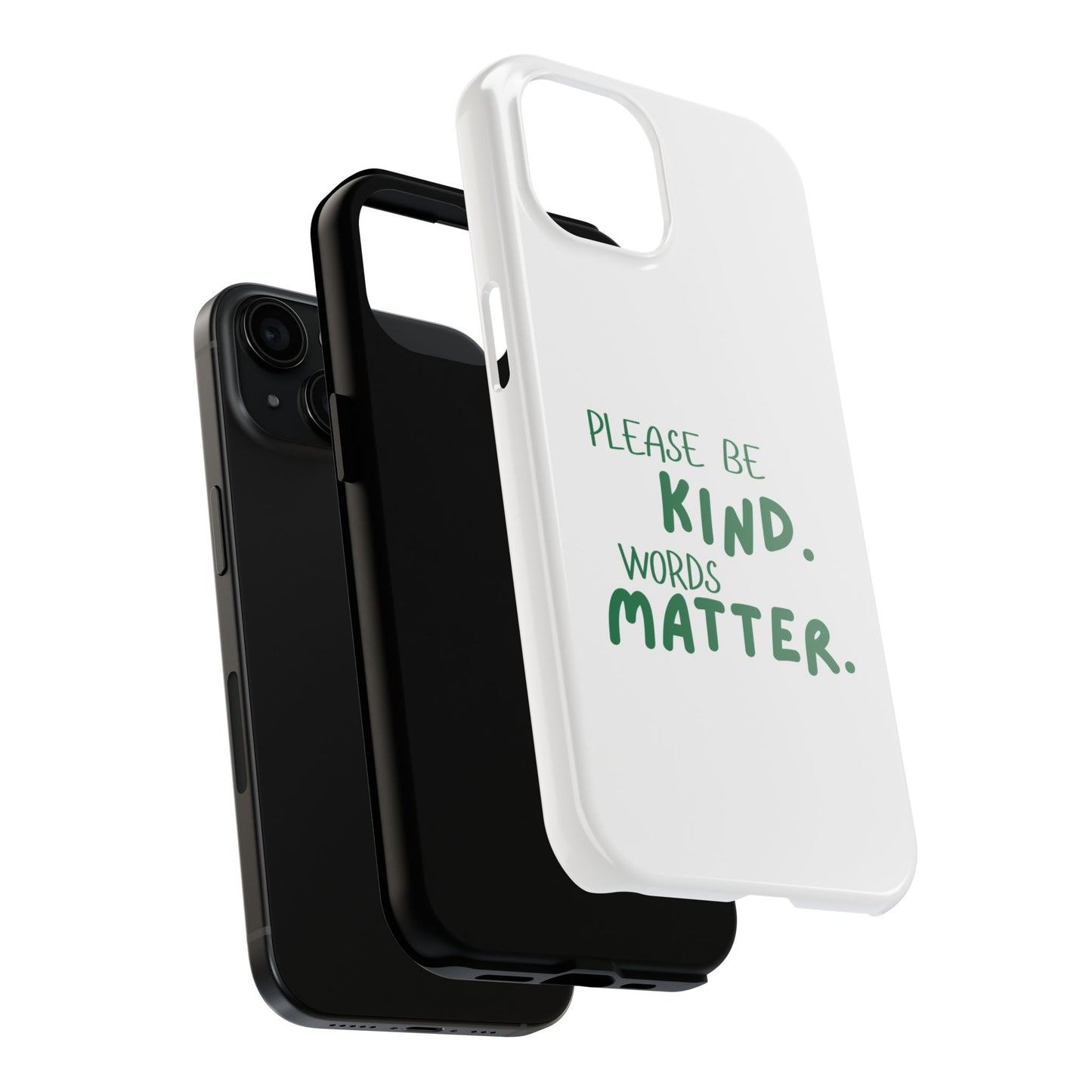 Kindness Matters Phone Case - Tough Phone Cases for Supportive Souls, Gift for Friends, Motivational, Kindness Message, Teacher Gift, [...]