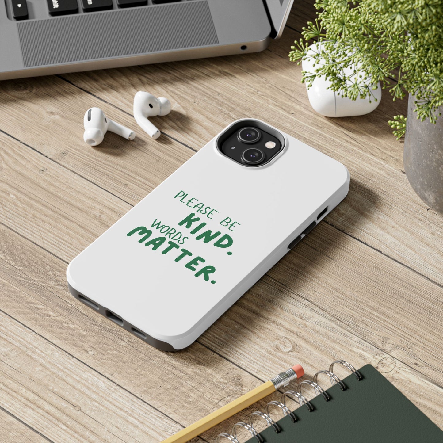 Kindness Matters Phone Case - Tough Phone Cases for Supportive Souls, Gift for Friends, Motivational, Kindness Message, Teacher Gift, [...]