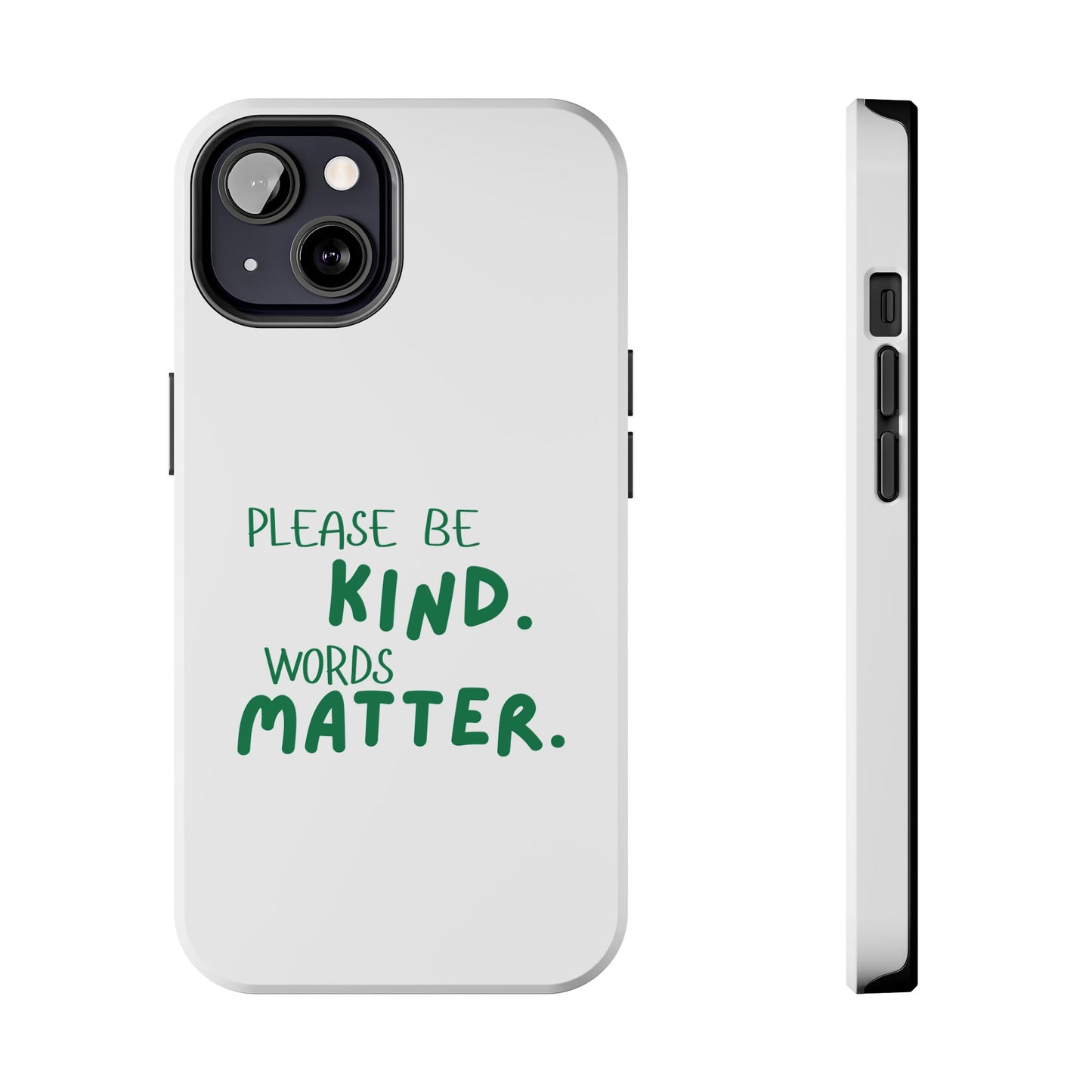 Kindness Matters Phone Case - Tough Phone Cases for Supportive Souls, Gift for Friends, Motivational, Kindness Message, Teacher Gift, [...]