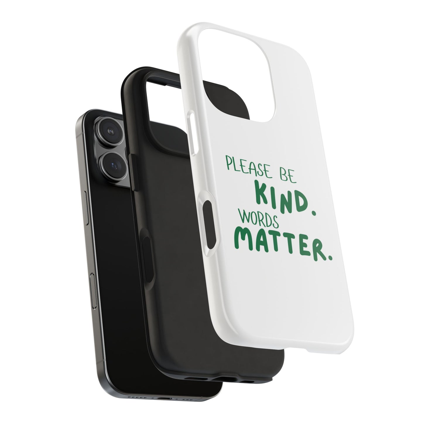 Kindness Matters Phone Case - Tough Phone Cases for Supportive Souls, Gift for Friends, Motivational, Kindness Message, Teacher Gift, [...]