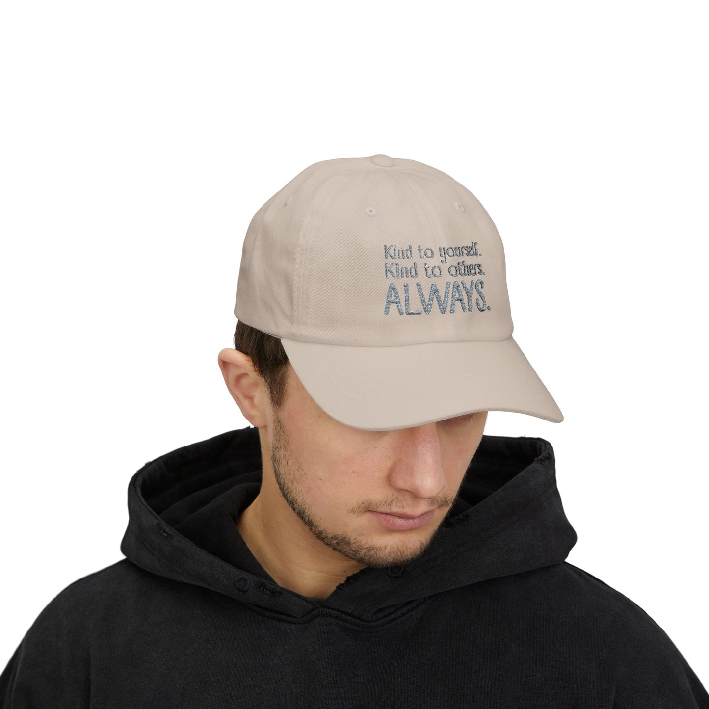 Always Kind Dad Cap | Embroidered Minimalist Baseball Hat