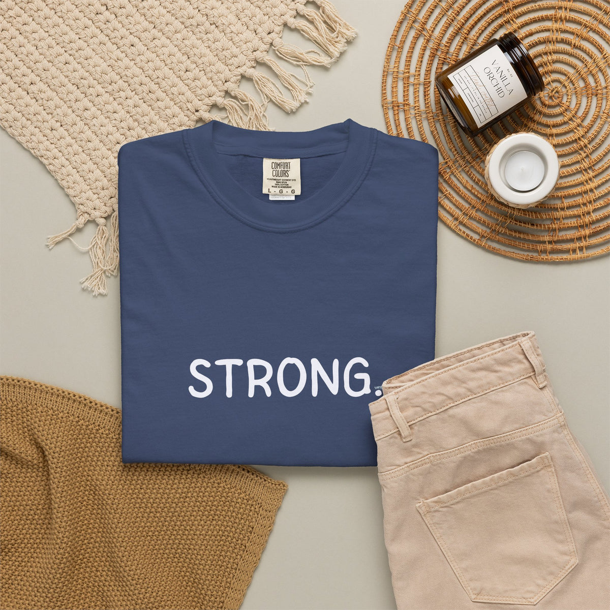 "STRONG." Garment-Dyed T-Shirt | Comfort Colors®
