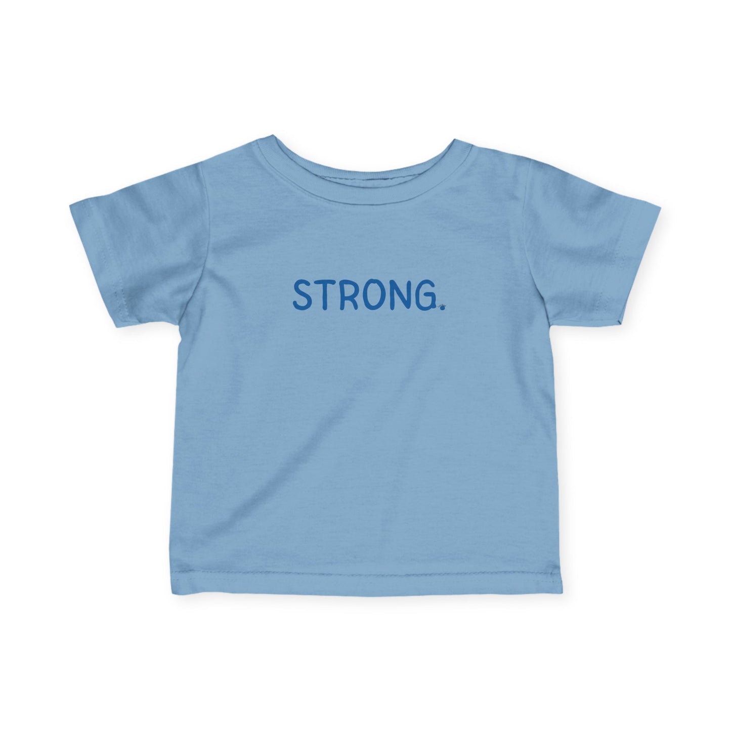 "STRONG." Baby Shirt | Minimalist Empowerment Baby Gift