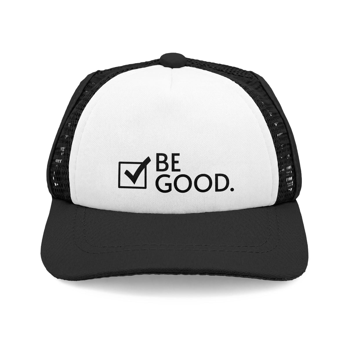 "BE GOOD." Dog Foam Trucker Hat