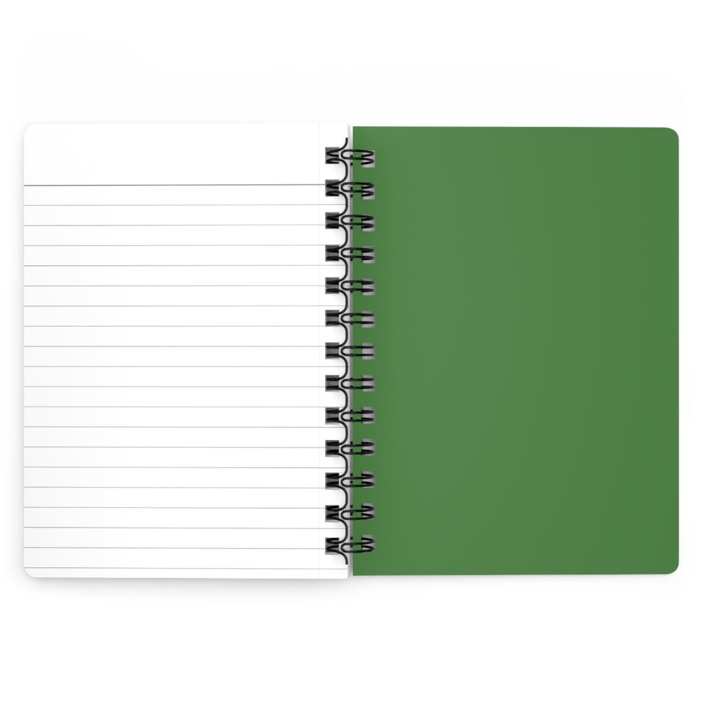 Kind to Yourself, Kind to Others Spiral Journal — Motivational Green Notebook