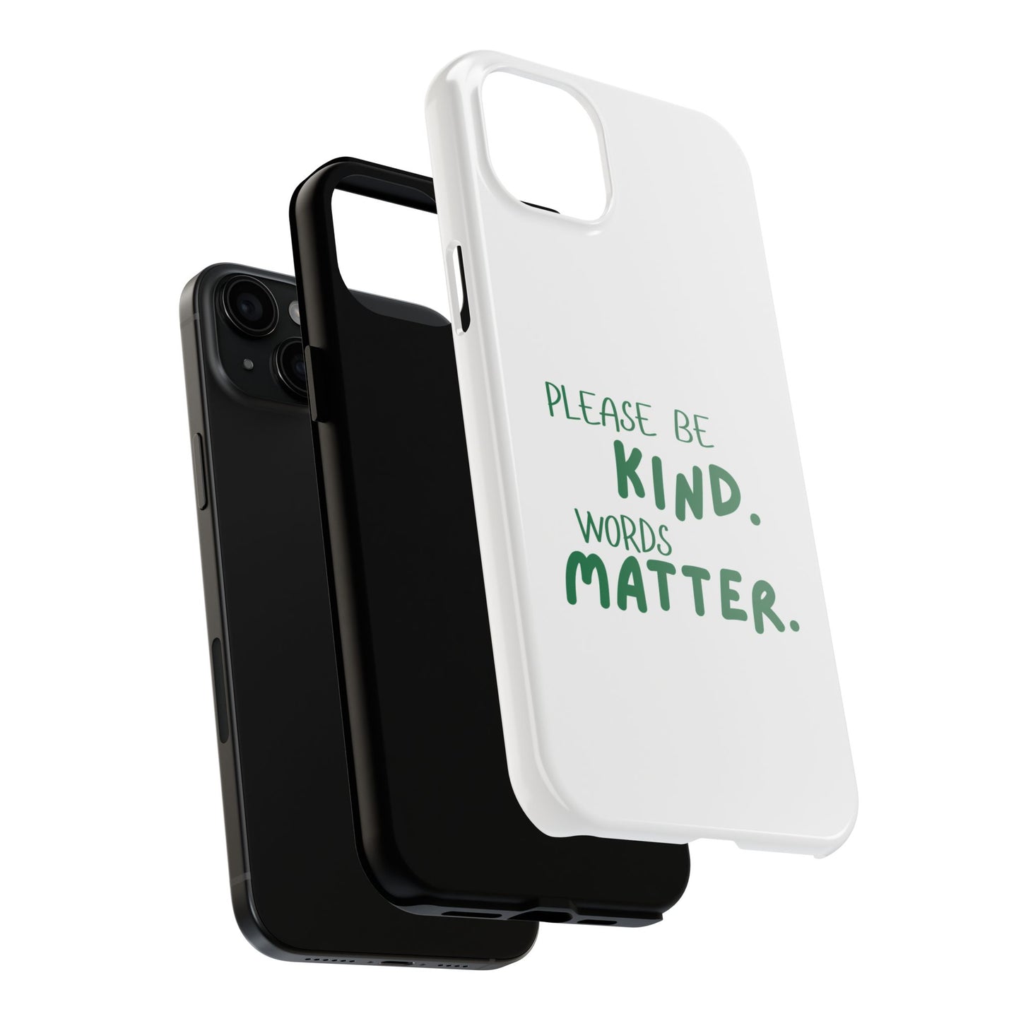 Kindness Matters Phone Case - Tough Phone Cases for Supportive Souls, Gift for Friends, Motivational, Kindness Message, Teacher Gift, [...]
