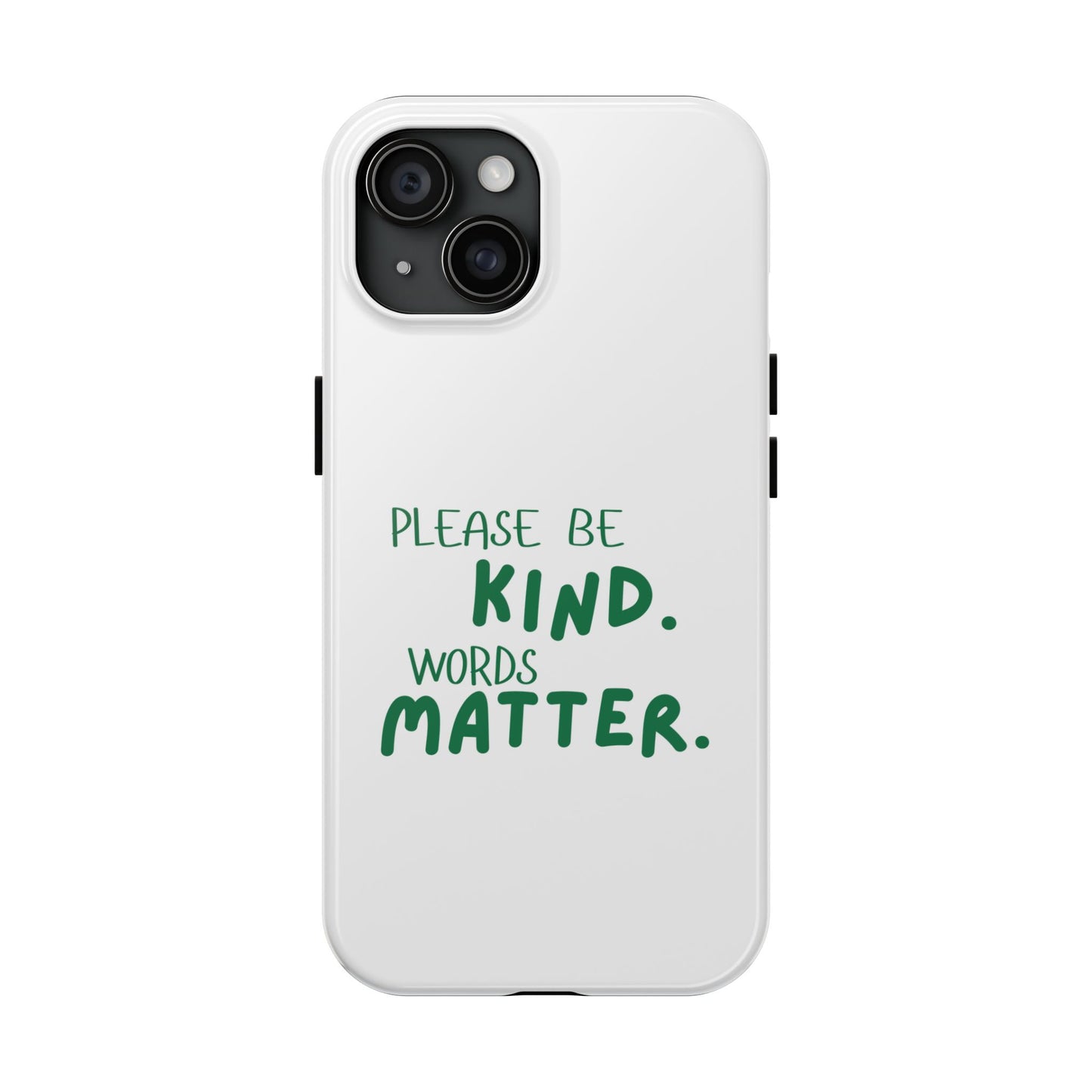Kindness Matters Phone Case - Tough Phone Cases for Supportive Souls, Gift for Friends, Motivational, Kindness Message, Teacher Gift, [...]