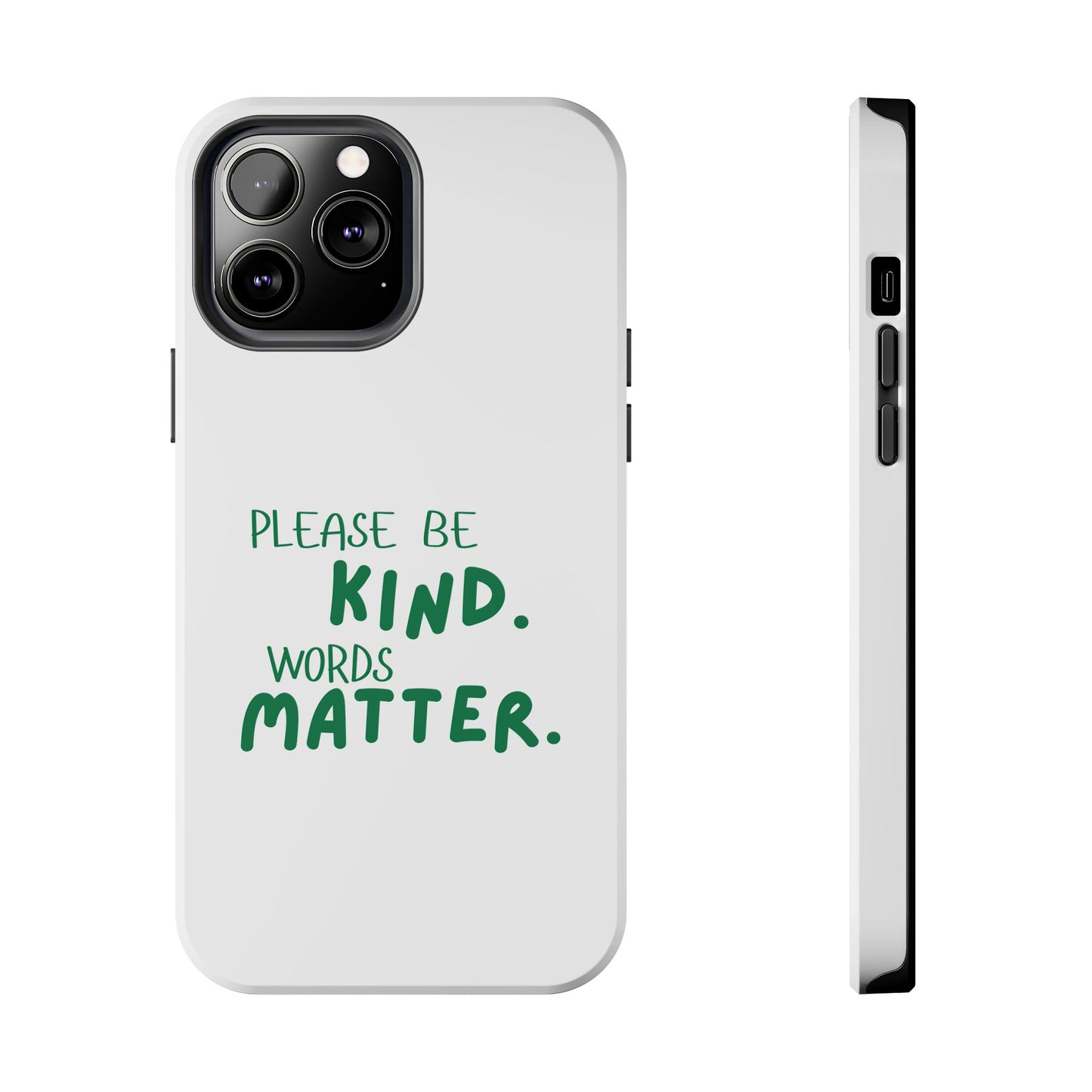 Kindness Matters Phone Case - Tough Phone Cases for Supportive Souls, Gift for Friends, Motivational, Kindness Message, Teacher Gift, [...]