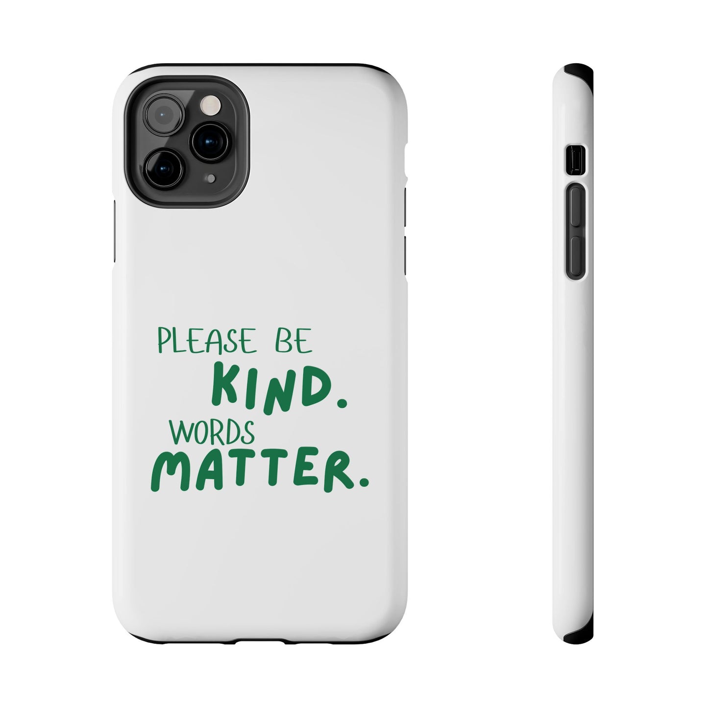 Kindness Matters Phone Case - Tough Phone Cases for Supportive Souls, Gift for Friends, Motivational, Kindness Message, Teacher Gift, [...]