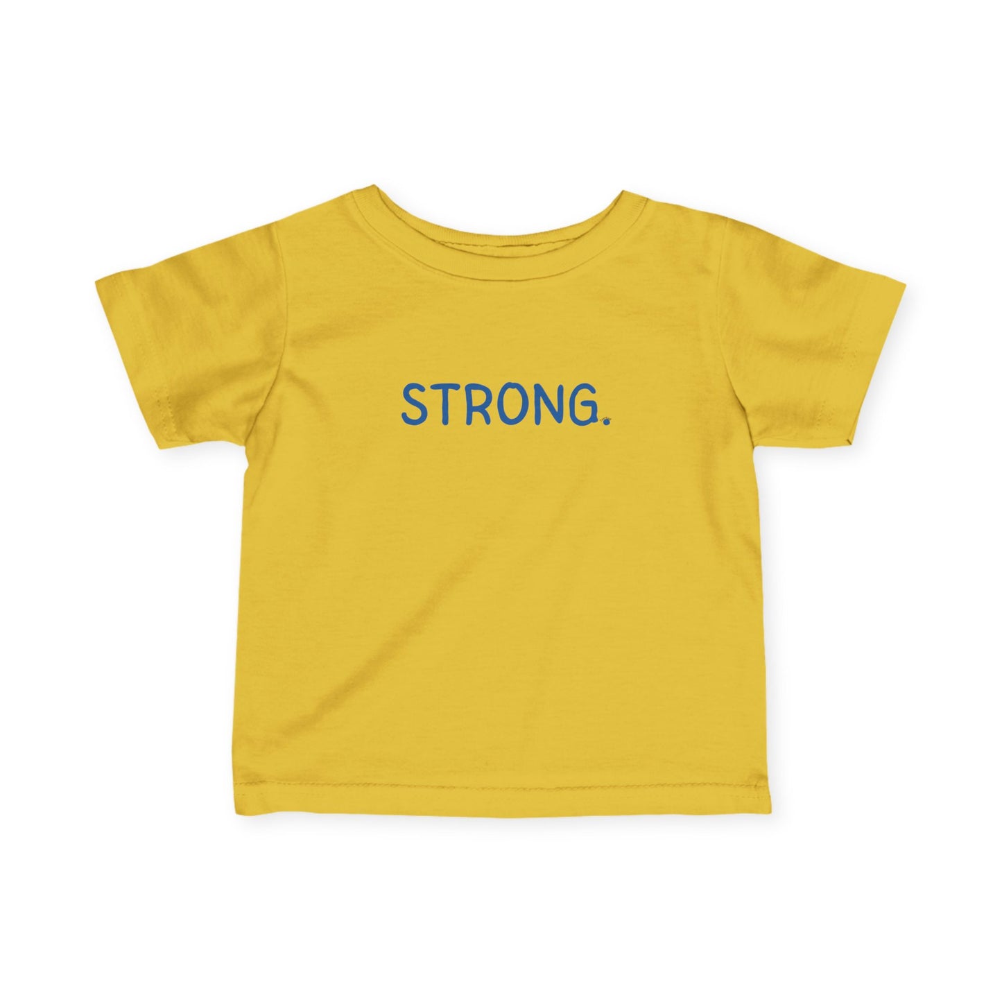 "STRONG." Baby Shirt | Minimalist Empowerment Baby Gift