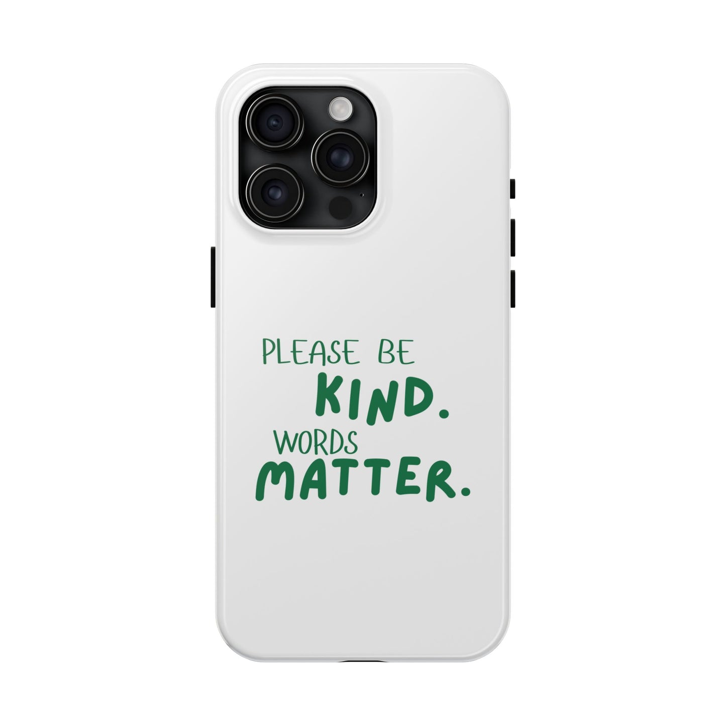 Kindness Matters Phone Case - Tough Phone Cases for Supportive Souls, Gift for Friends, Motivational, Kindness Message, Teacher Gift, [...]