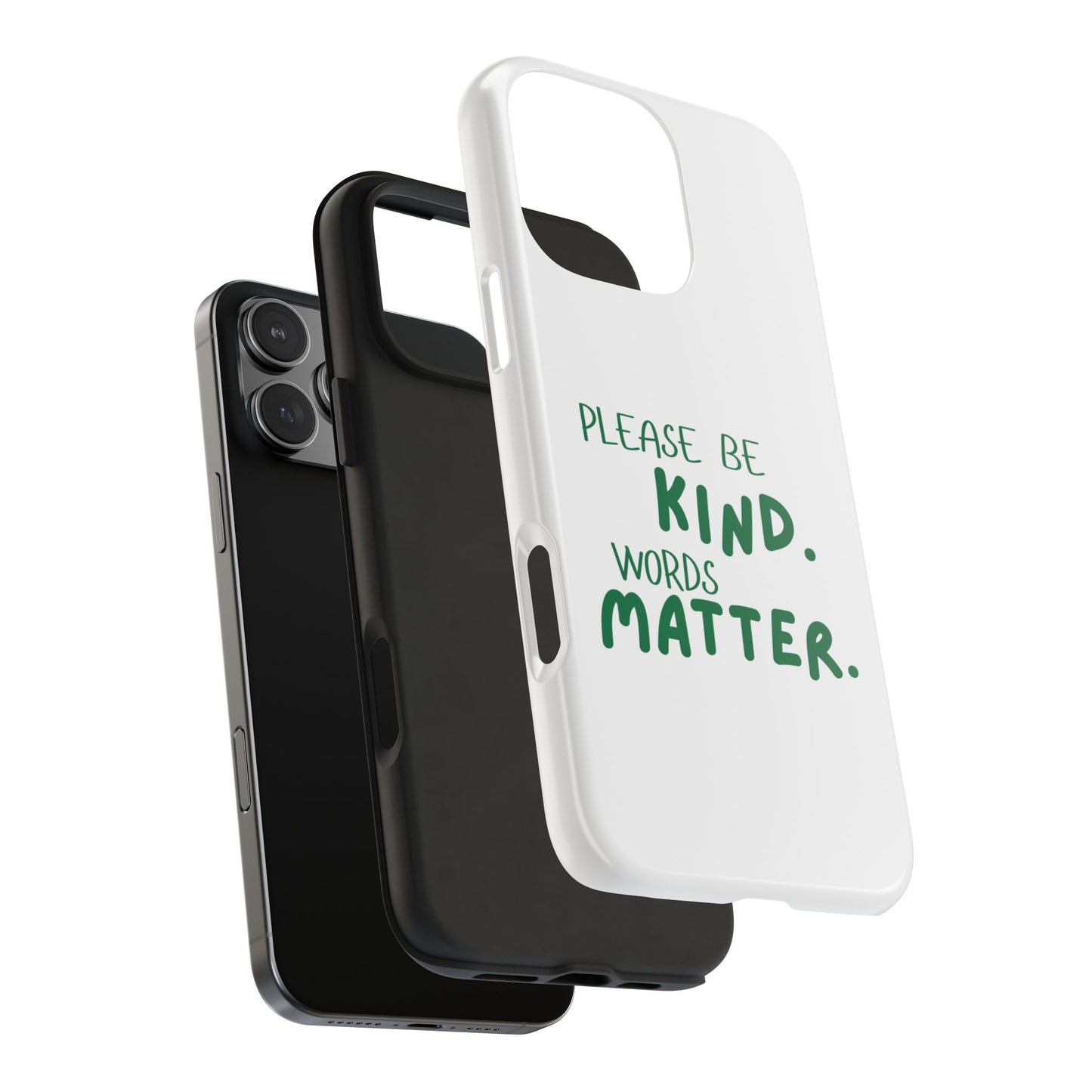 Kindness Matters Phone Case - Tough Phone Cases for Supportive Souls, Gift for Friends, Motivational, Kindness Message, Teacher Gift, [...]