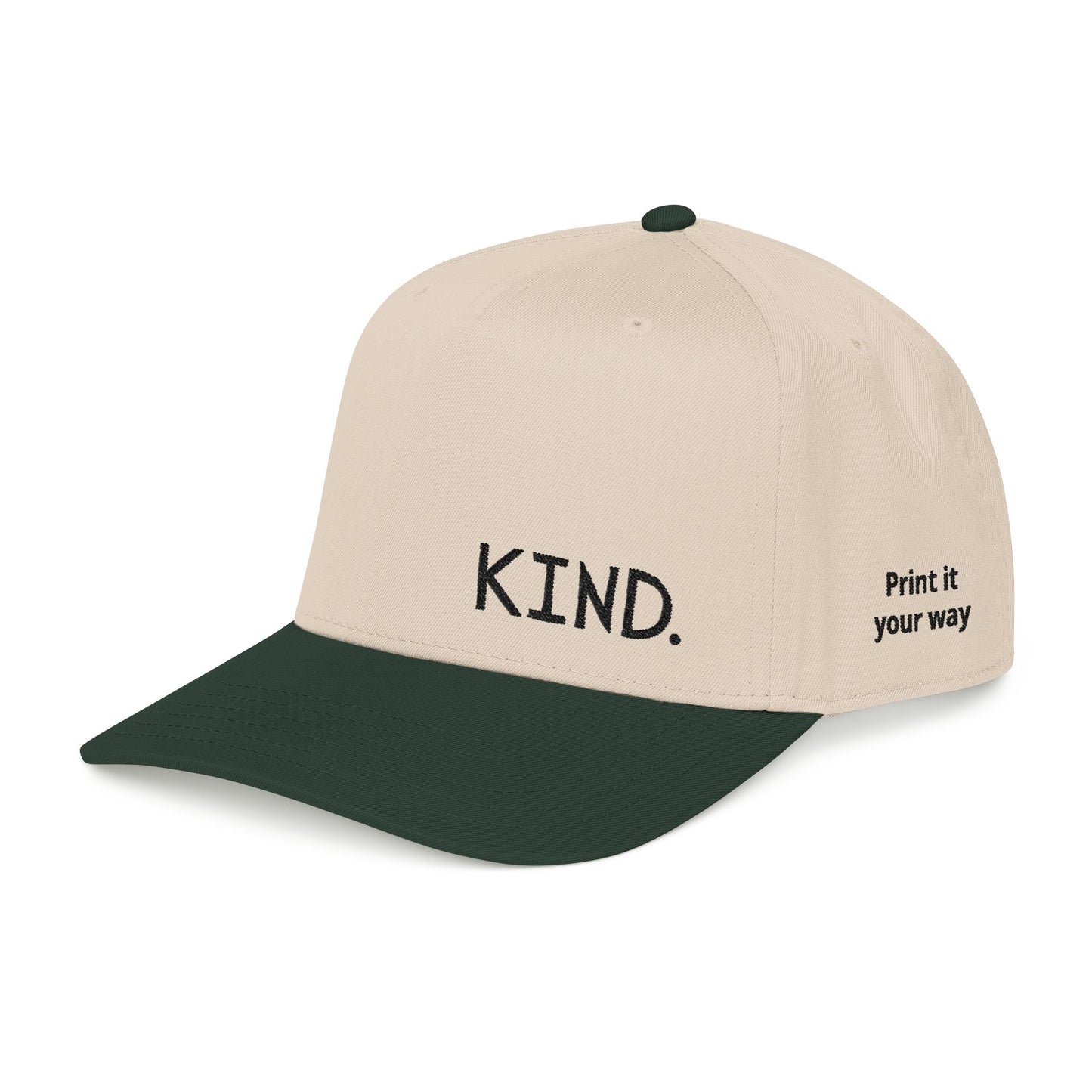 KIND. Mid Profile Baseball Cap