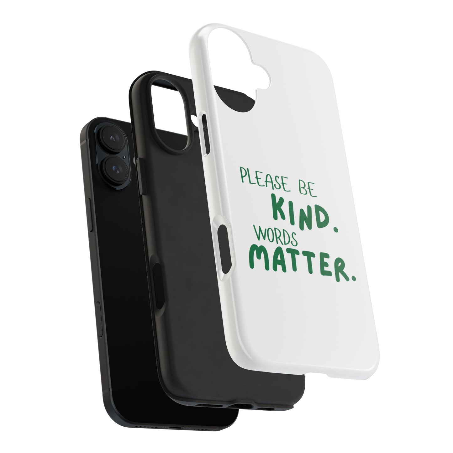 Kindness Matters Phone Case - Tough Phone Cases for Supportive Souls, Gift for Friends, Motivational, Kindness Message, Teacher Gift, [...]