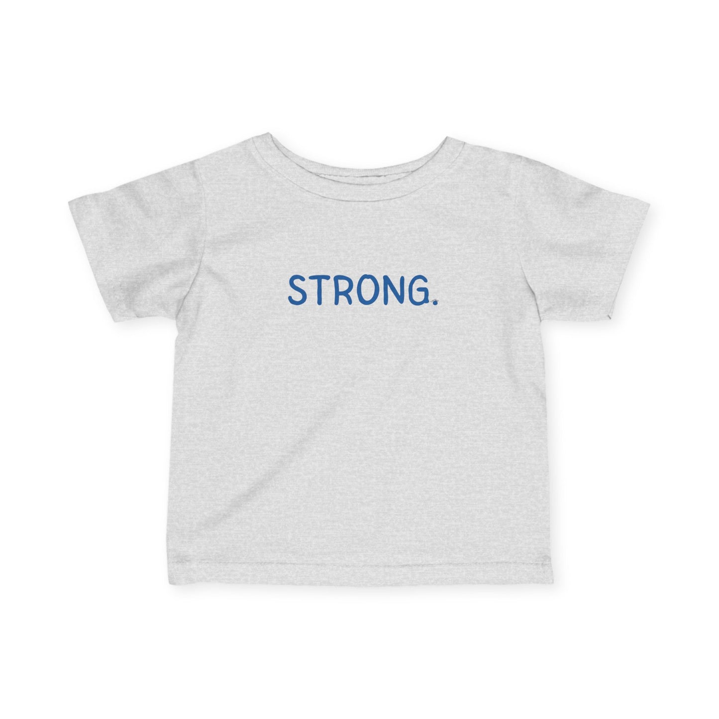 "STRONG." Baby Shirt | Minimalist Empowerment Baby Gift