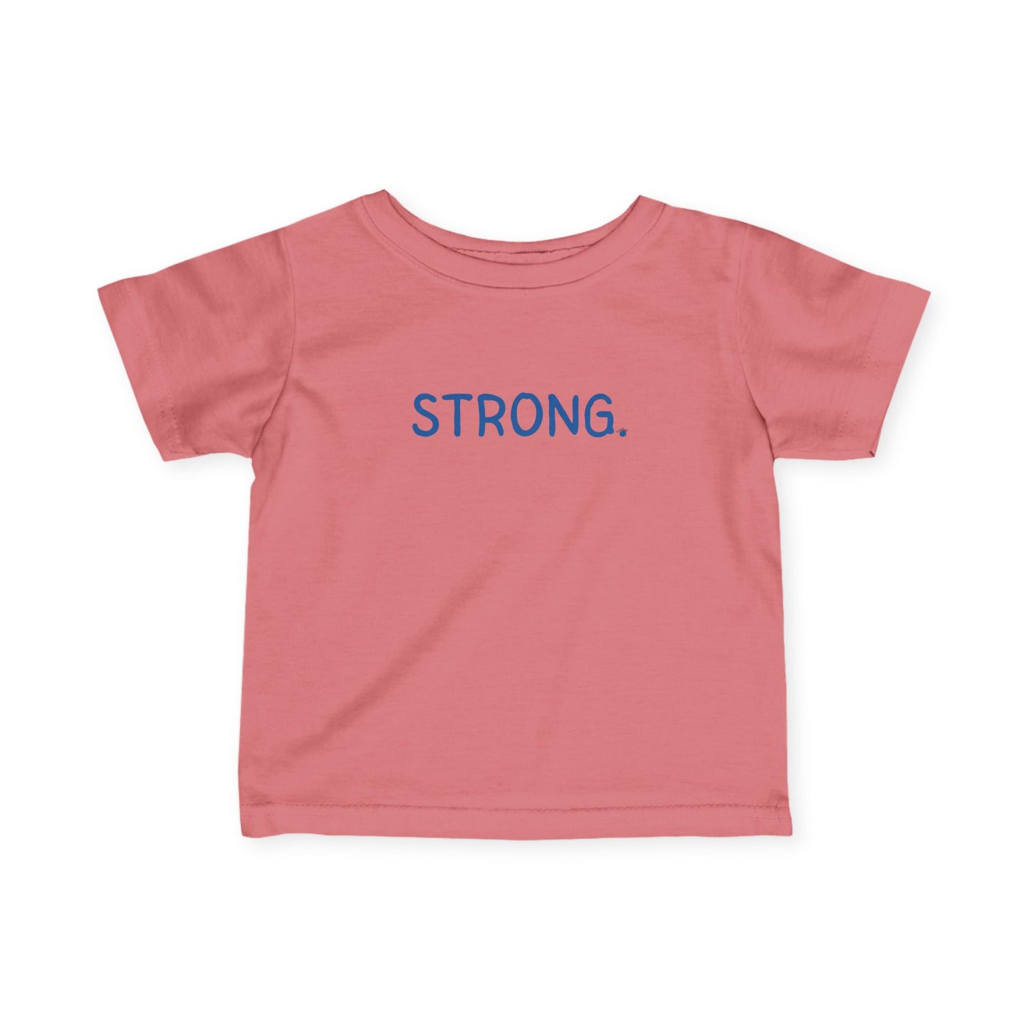 "STRONG." Baby Shirt | Minimalist Empowerment Baby Gift