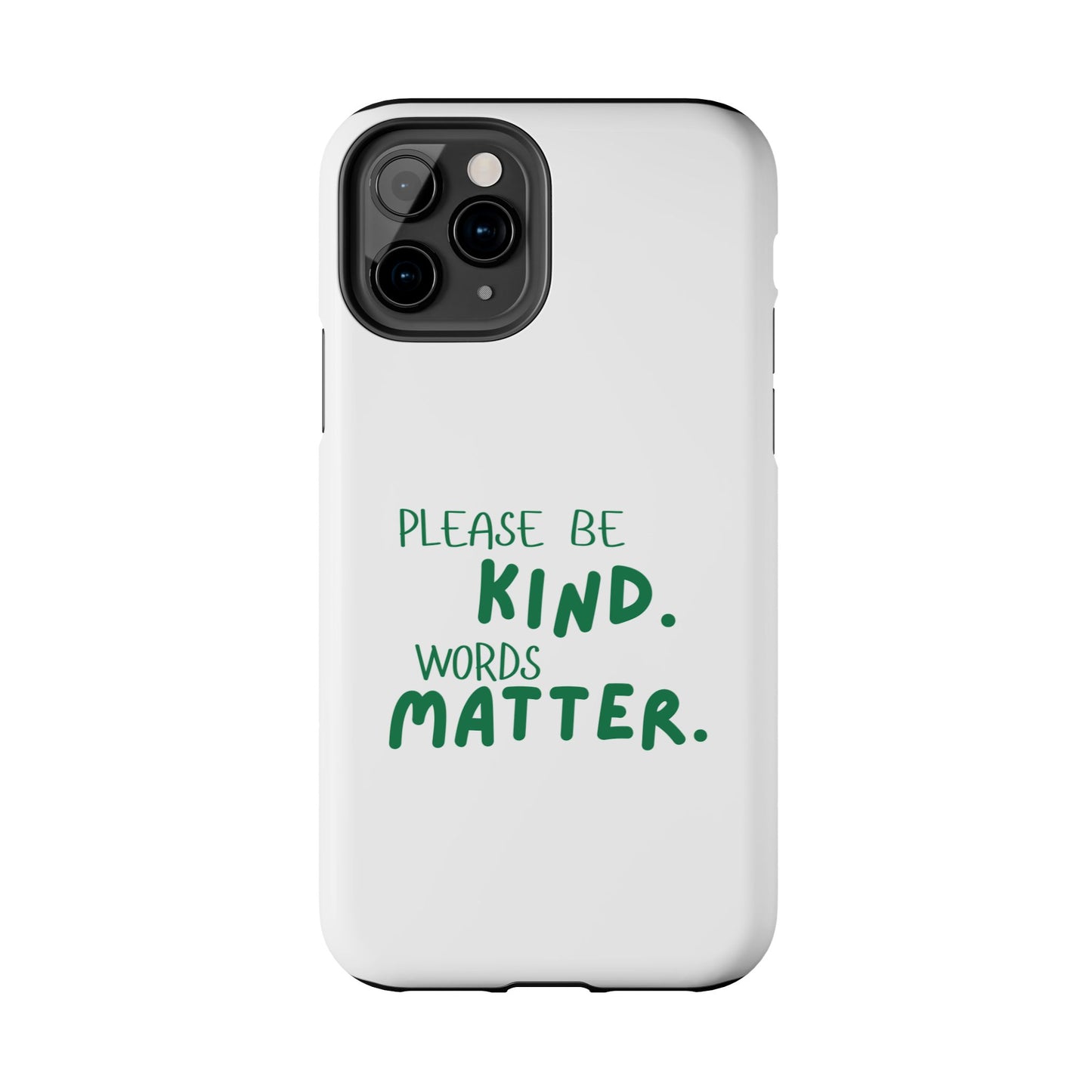 Kindness Matters Phone Case - Tough Phone Cases for Supportive Souls, Gift for Friends, Motivational, Kindness Message, Teacher Gift, [...]