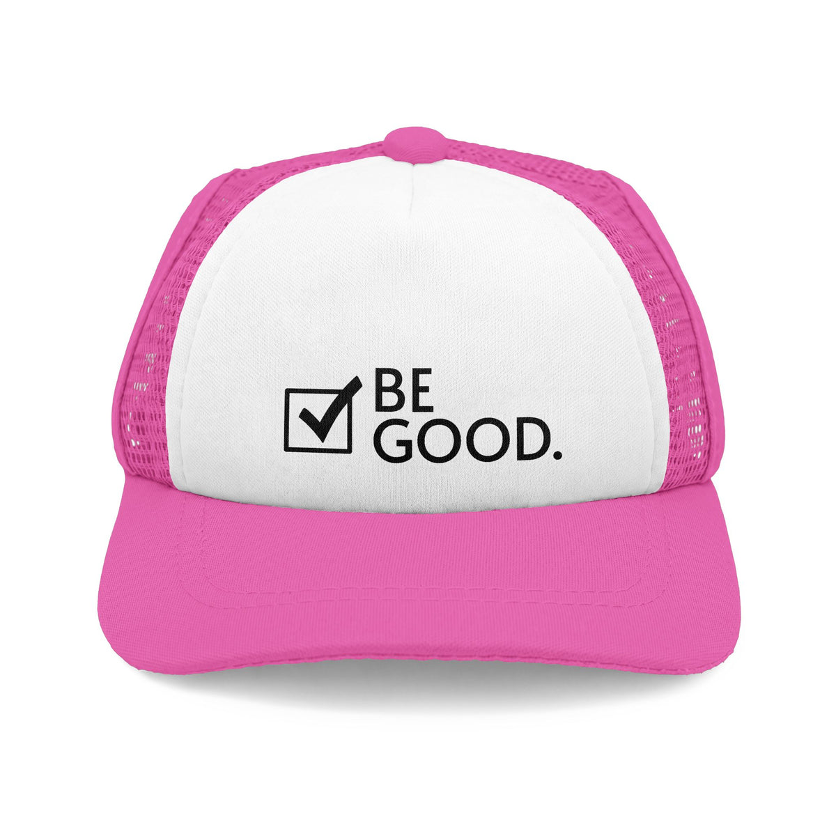 "BE GOOD." Dog Foam Trucker Hat