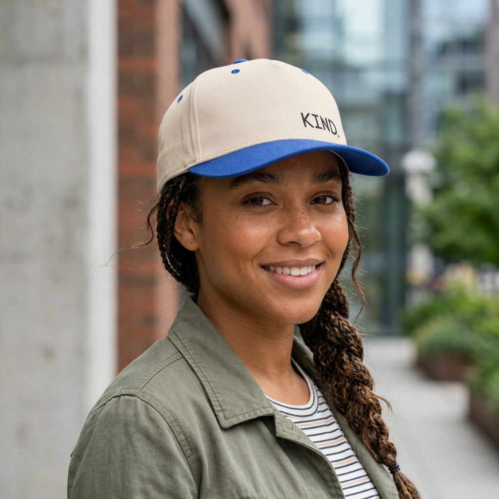 KIND. Mid Profile Baseball Cap