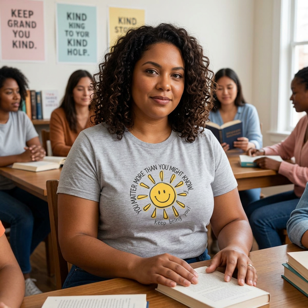 You Matter More Than You Might Know. Women's Inspirational T-Shirt