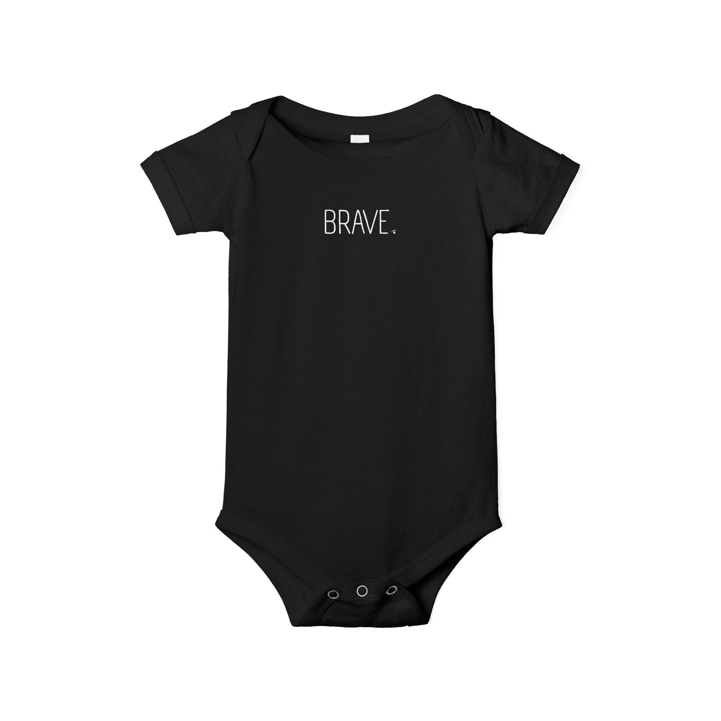 BRAVE. Infant Onesie – Minimalist Baby Bodysuit Newborn Gift