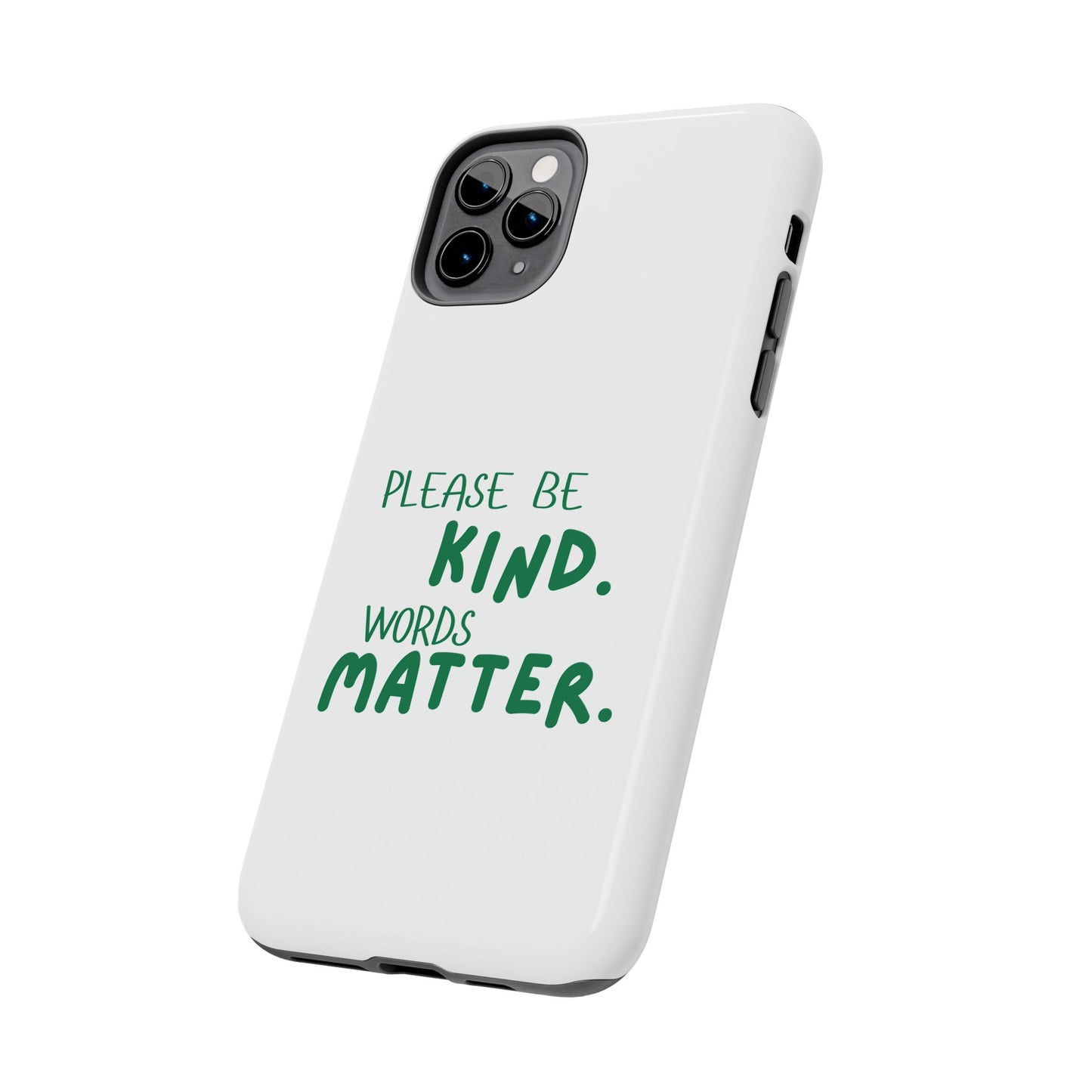 Kindness Matters Phone Case - Tough Phone Cases for Supportive Souls, Gift for Friends, Motivational, Kindness Message, Teacher Gift, [...]