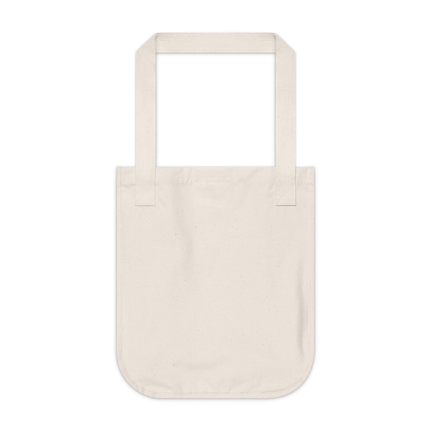 "Lead with love" Organic Canvas Tote Bag