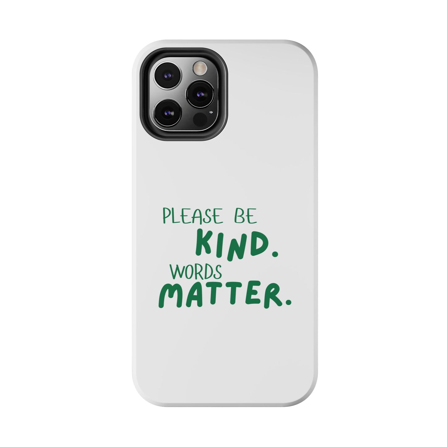 Kindness Matters Phone Case - Tough Phone Cases for Supportive Souls, Gift for Friends, Motivational, Kindness Message, Teacher Gift, [...]