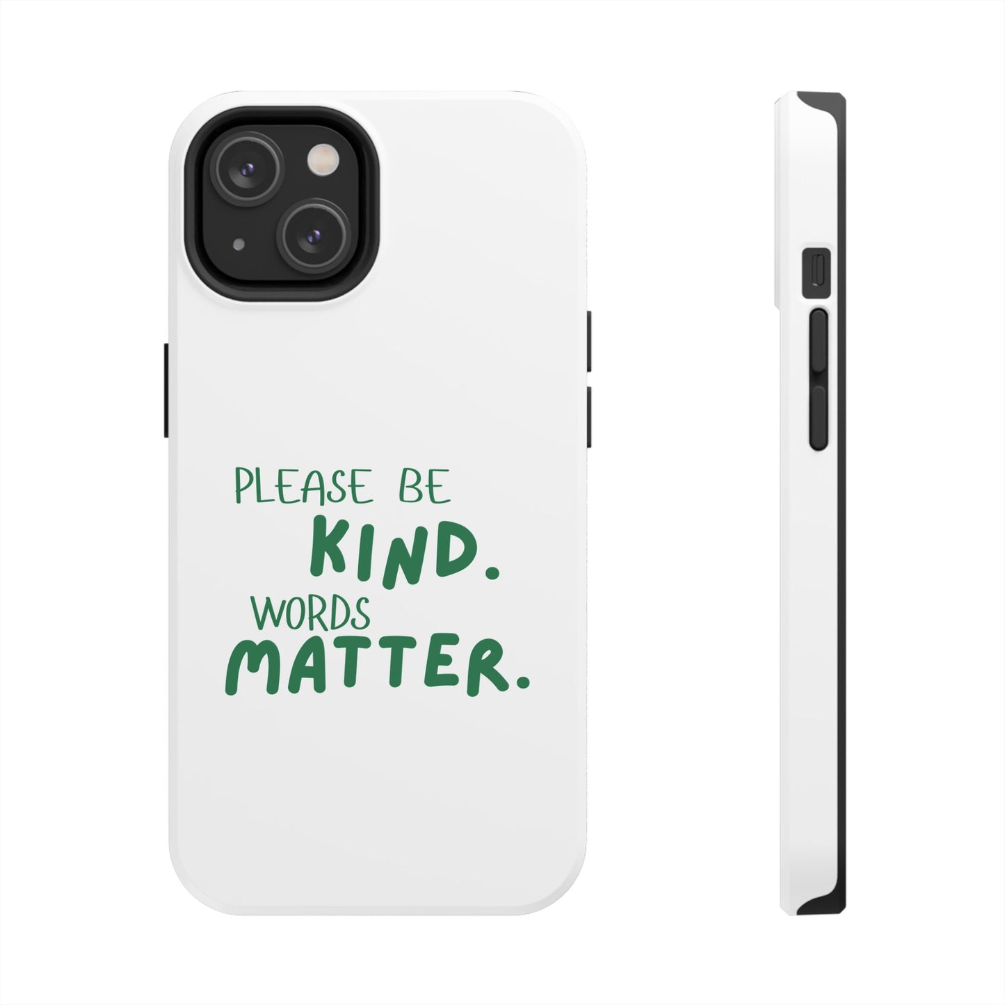 Kindness Matters Phone Case - Tough Phone Cases for Supportive Souls, Gift for Friends, Motivational, Kindness Message, Teacher Gift, [...]