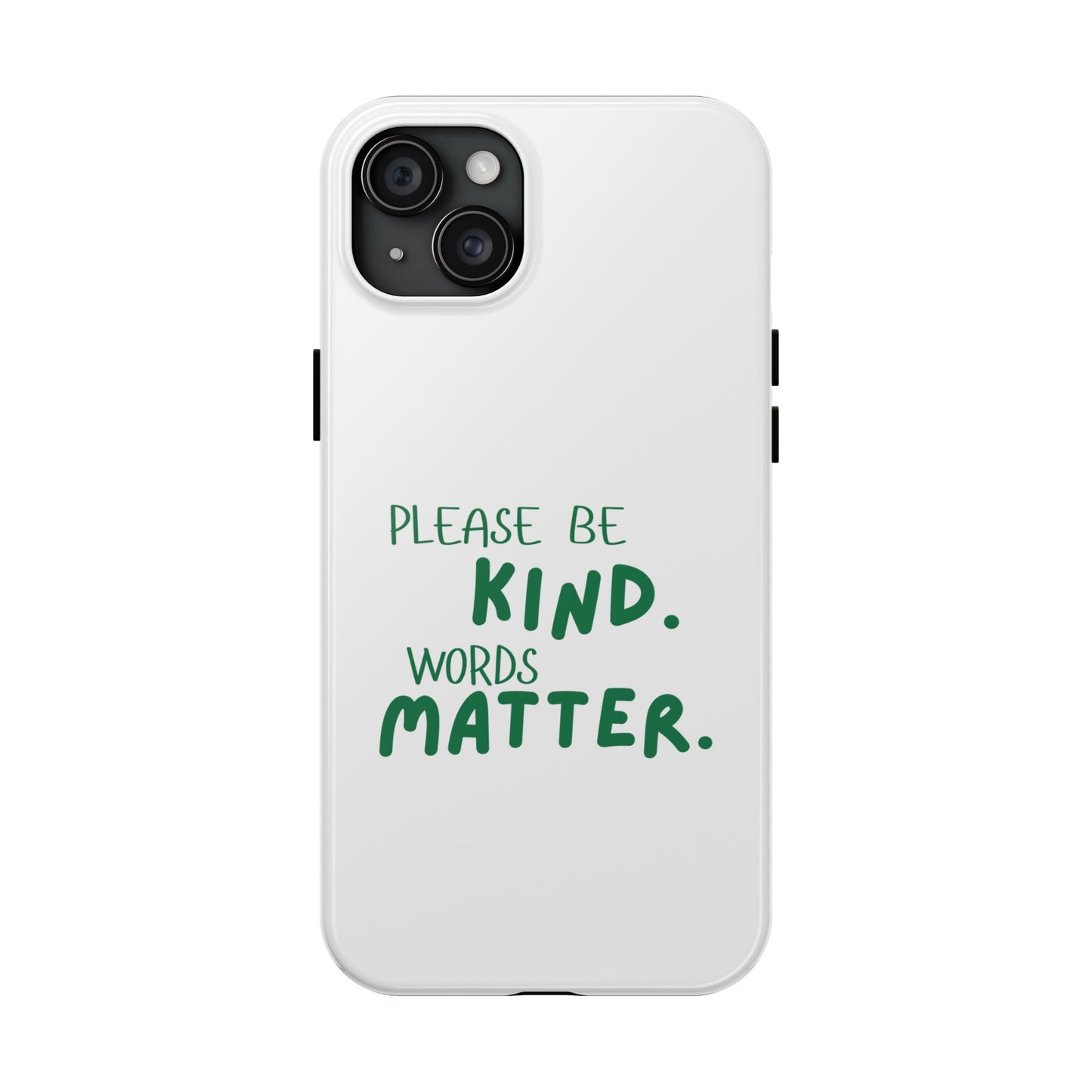 Kindness Matters Phone Case - Tough Phone Cases for Supportive Souls, Gift for Friends, Motivational, Kindness Message, Teacher Gift, [...]