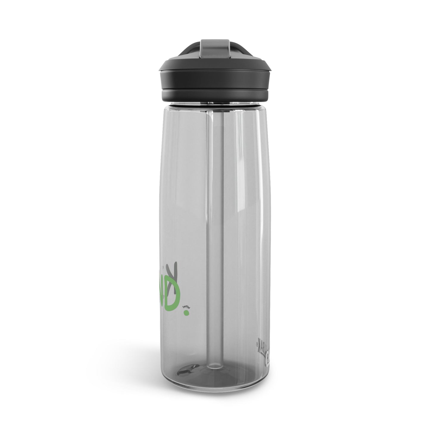 "KIND." CamelBak Eddy® 20oz/25oz Clear Water Bottle with Flip Straw – Durable BPA-Free Hydration