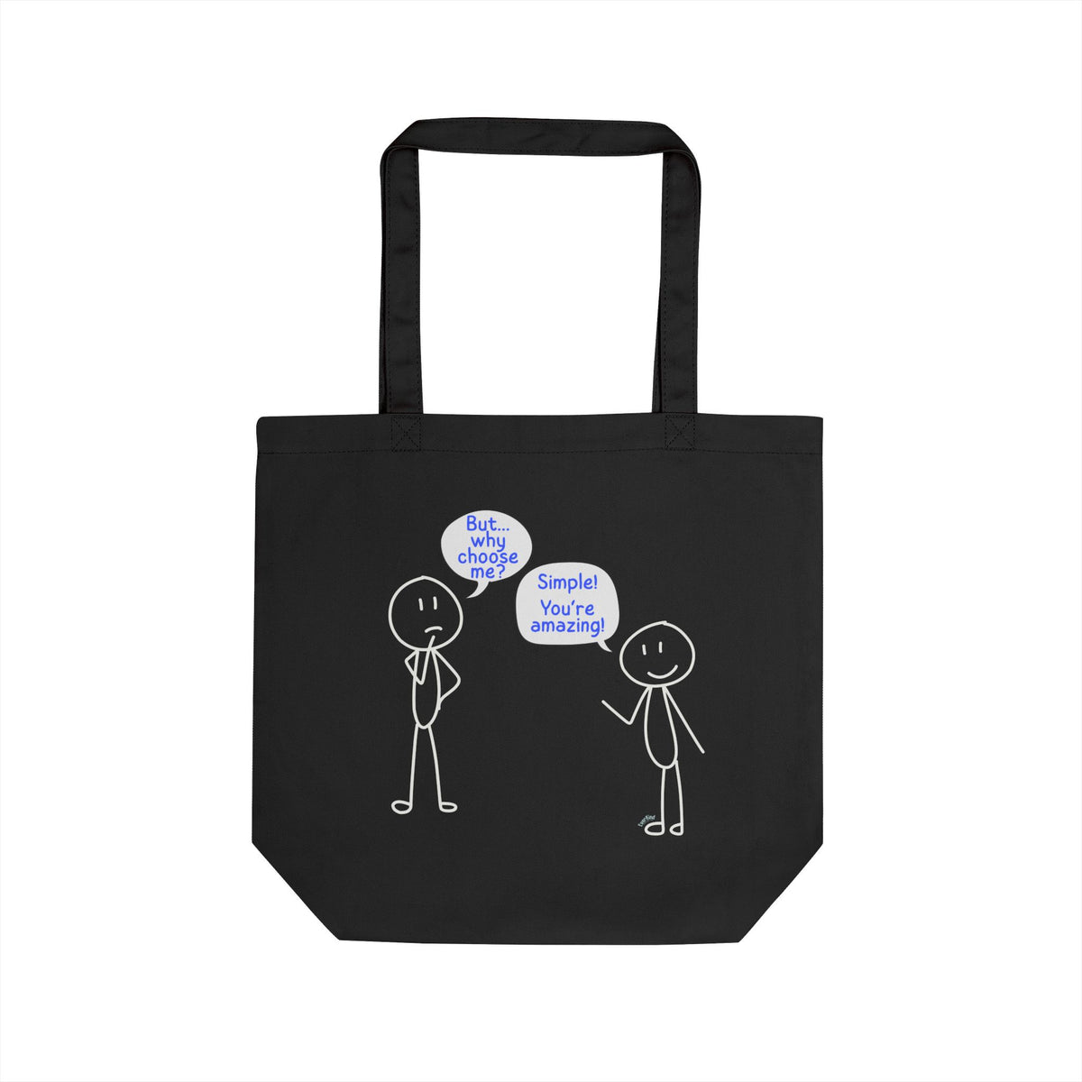 "But Why Me?" Everyday Organic Cotton Tote Bag