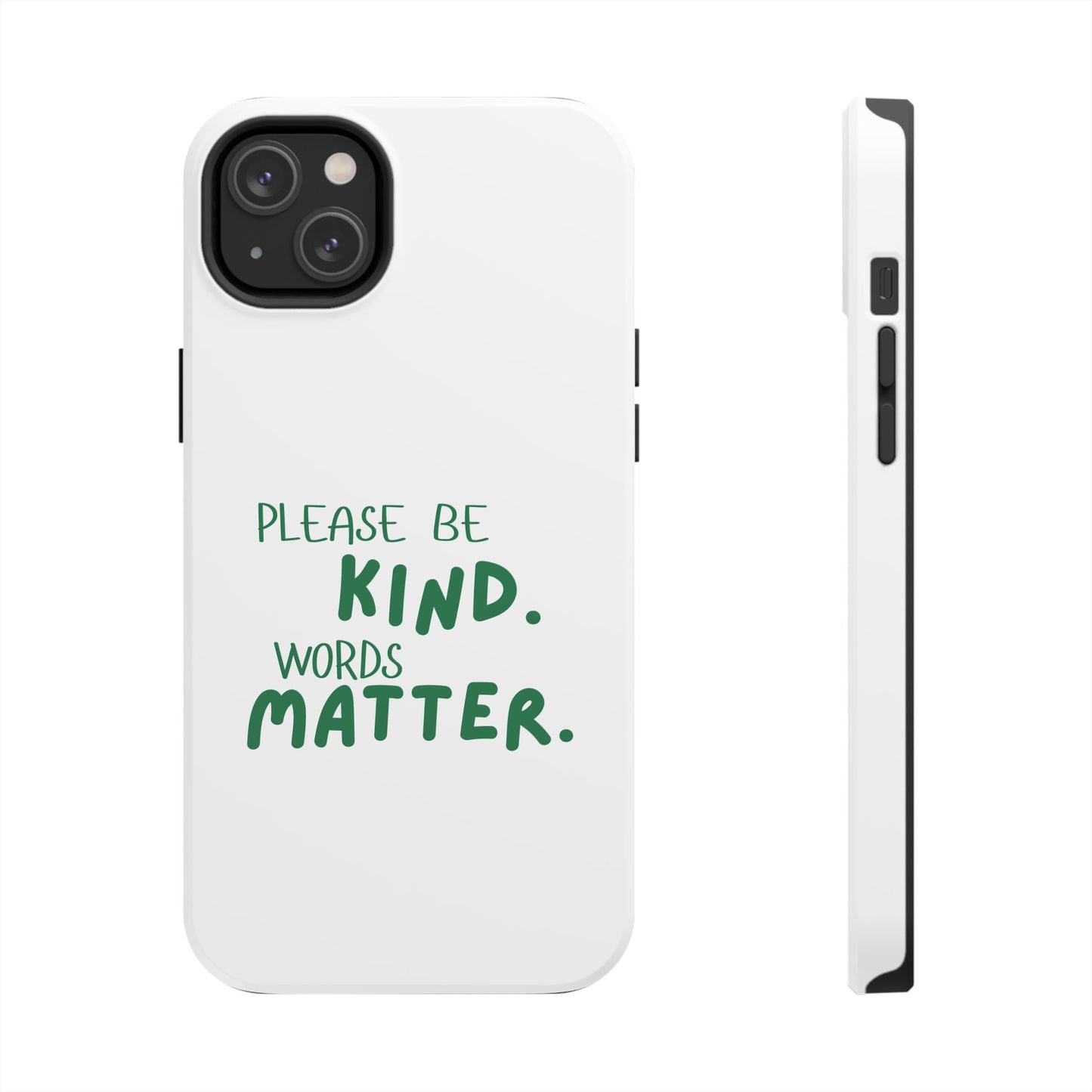 Kindness Matters Phone Case - Tough Phone Cases for Supportive Souls, Gift for Friends, Motivational, Kindness Message, Teacher Gift, [...]