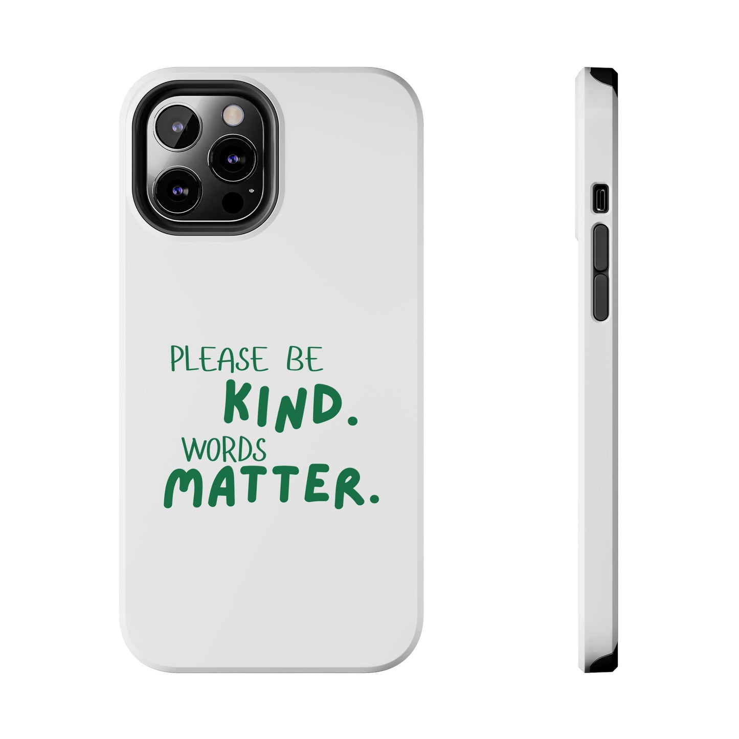 Kindness Matters Phone Case - Tough Phone Cases for Supportive Souls, Gift for Friends, Motivational, Kindness Message, Teacher Gift, [...]
